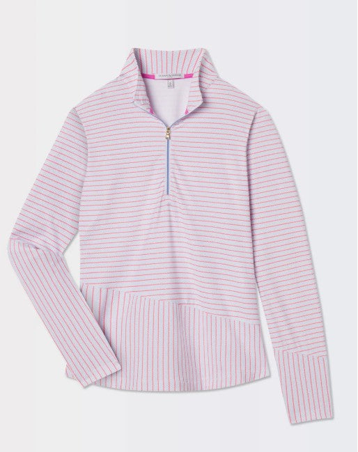 Fairway & Greene POINT TAKEN LYNN LONG SLEEVE ZIP MOCK