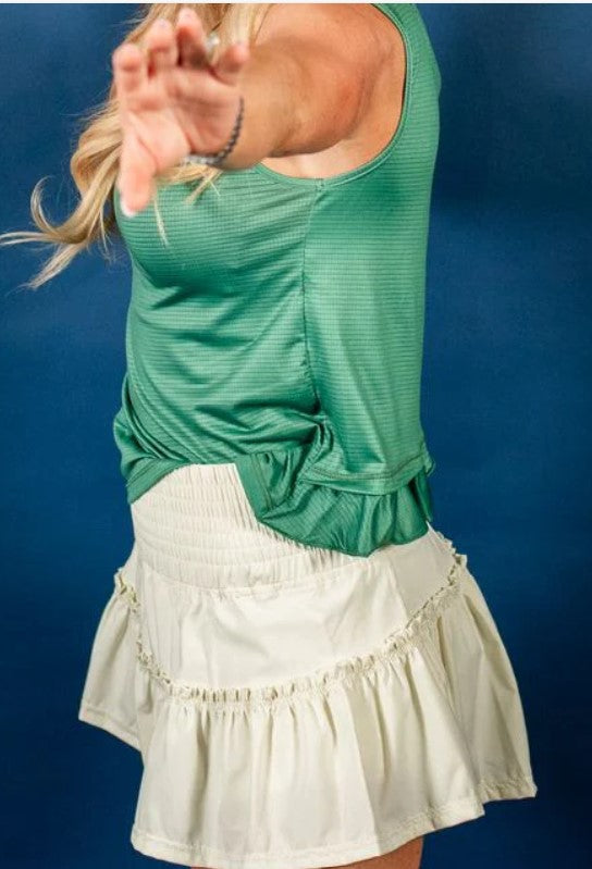 The Bubble Solid Lawley Skirt 13" (Multiple Colors)