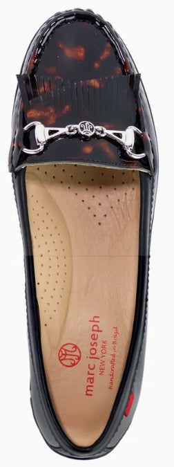 Marc Joseph Grand St Golf Shoe Tortoise Patent