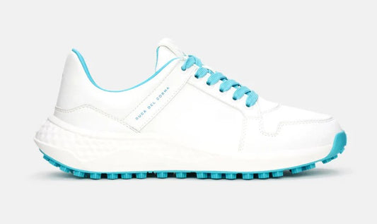 Duca Del Cosma Licata in White/Aruba Blue