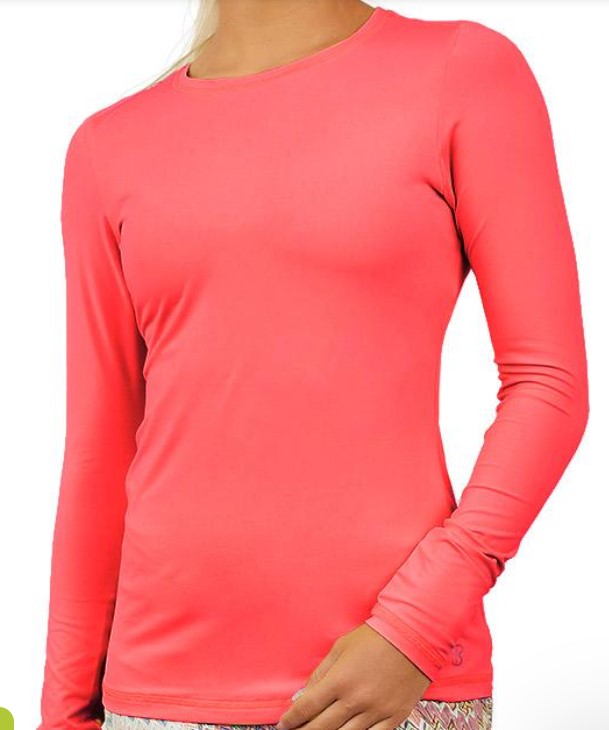 Sofibella Long Sleeve UV Crew Top (Multiple Colors)