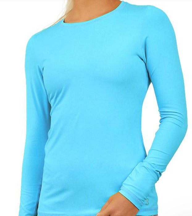 Sofibella Long Sleeve UV Crew Top (Multiple Colors)