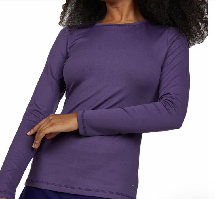 Sofibella Long Sleeve UV Crew Top (Multiple Colors)