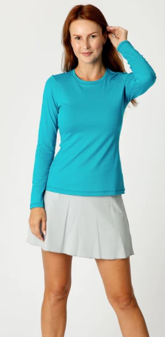 Sofibella Long Sleeve UV Crew Top (Multiple Colors)