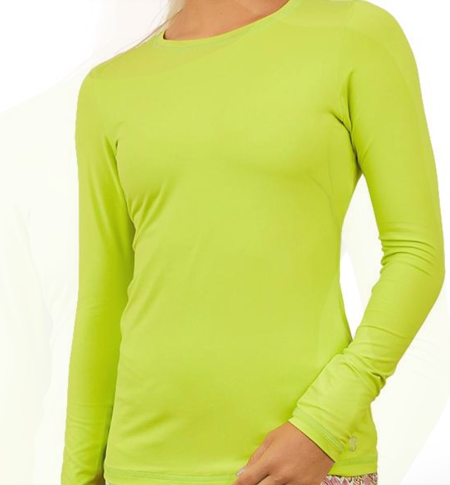 Sofibella Long Sleeve UV Crew Top (Multiple Colors)