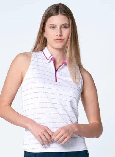 Lucky in Love Racerback Love Set Zip Tank