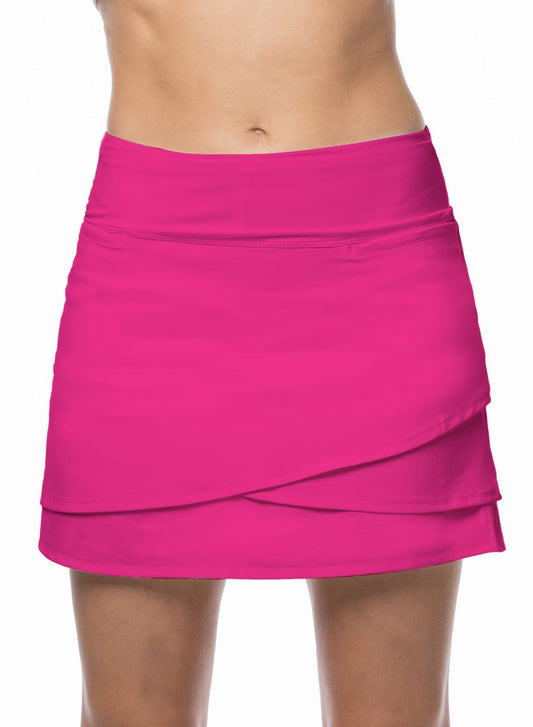 Lucky in Love Essentials Scallop Skort 17.5"