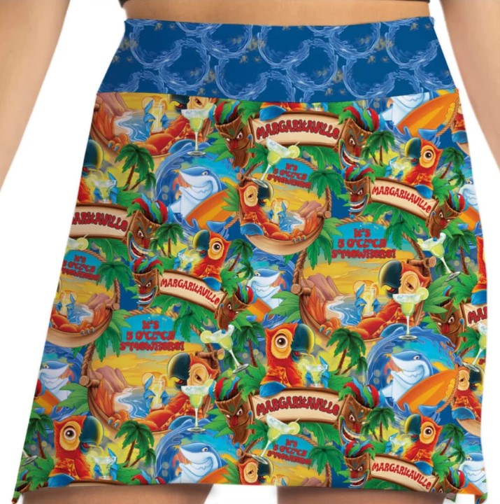 SKORT OBSESSION MARGARITAVILLE SKORT 17"