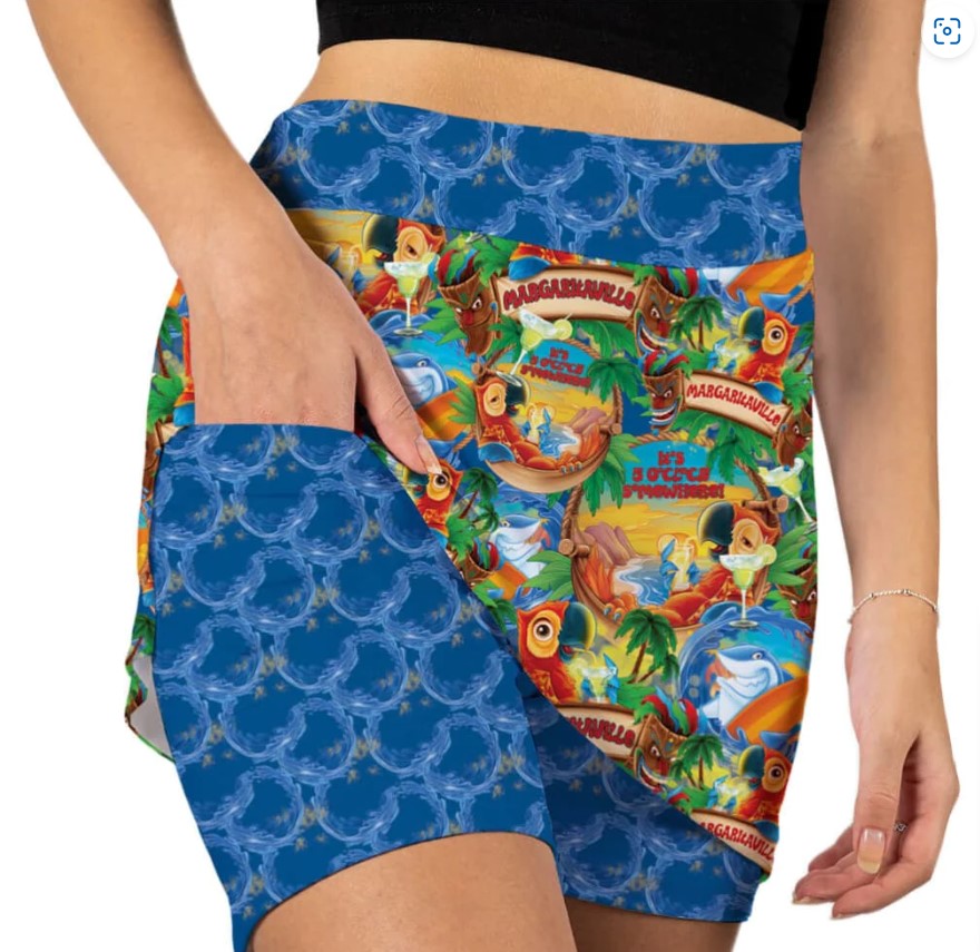 SKORT OBSESSION MARGARITAVILLE SKORT 17"