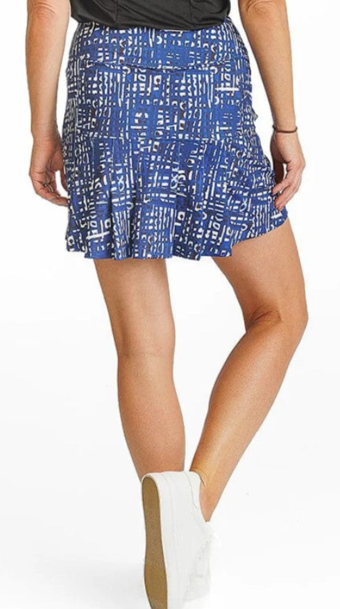 Amy Sport INSPIRED MARISA PLEATED BACK SKORT 16" or 18" (Multiple Colors)