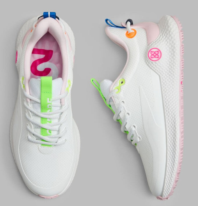 G/FORE MG4+ O2 PERFORATED GOLF SHOE IN SNOW / MULTI