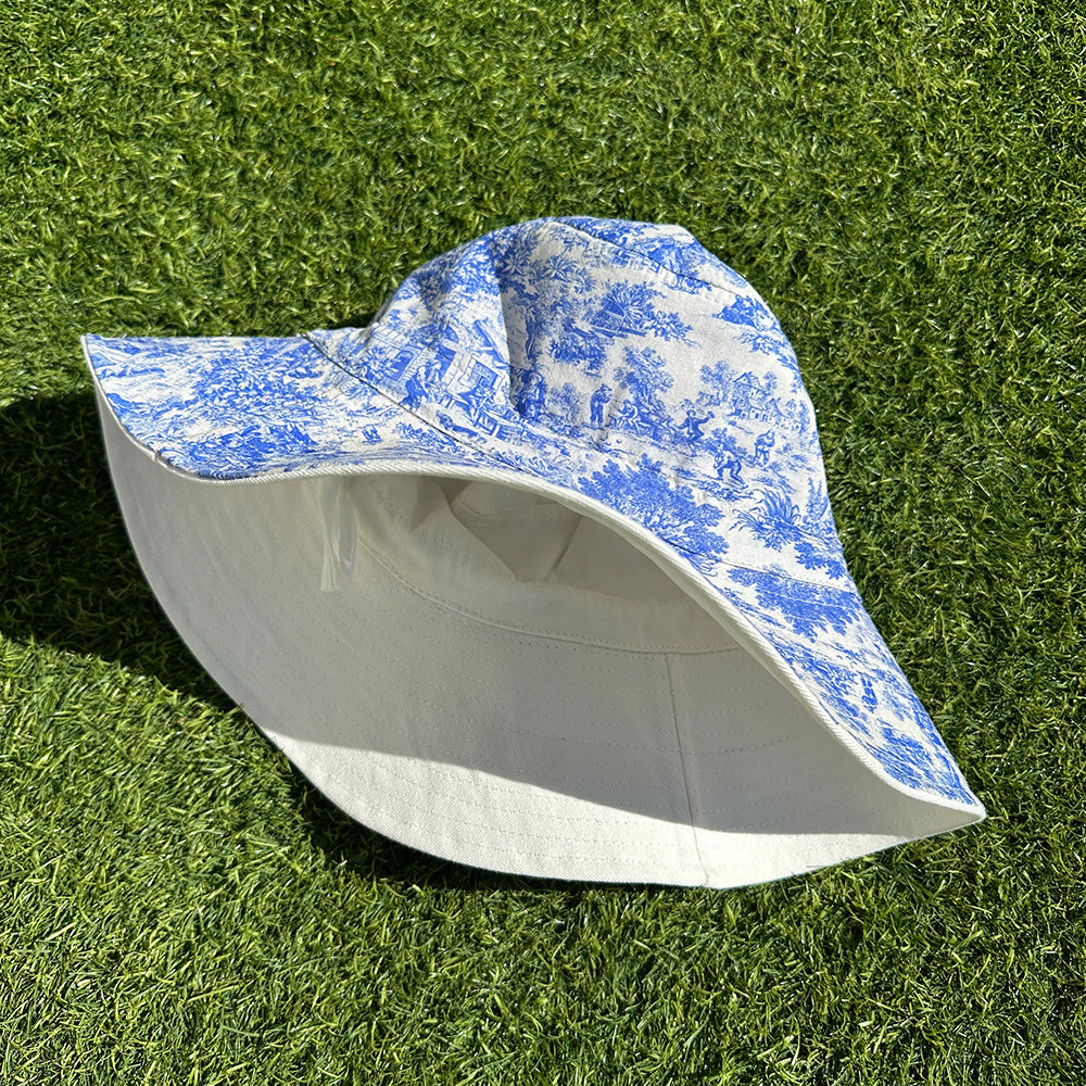 Physician Endorsed Marie Toile Blue Hat