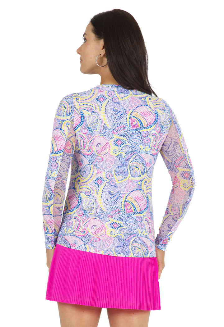 IBKUL Mariel Crew Neck Long Sleeve (Multiple Colors)