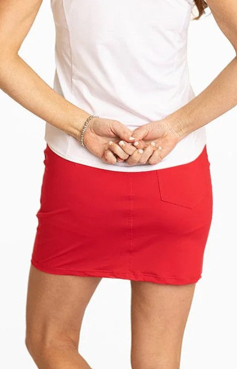 Amy Sport SOLIDS Monarch Beach Golf Skort 16" (Multiple Colors)