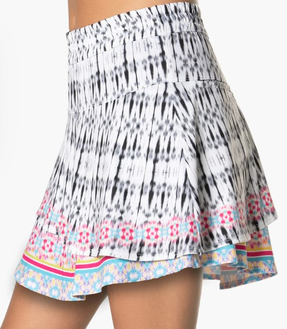 LUCKY IN LOVE OBSCURO LONG LENGTH 18" SKORT