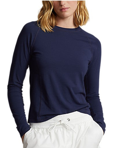 Ralph Lauren RLX LONG-SLEEVE SOFT PIMA STRETCH KNIT T-SHIRT (Multiple Colors)
