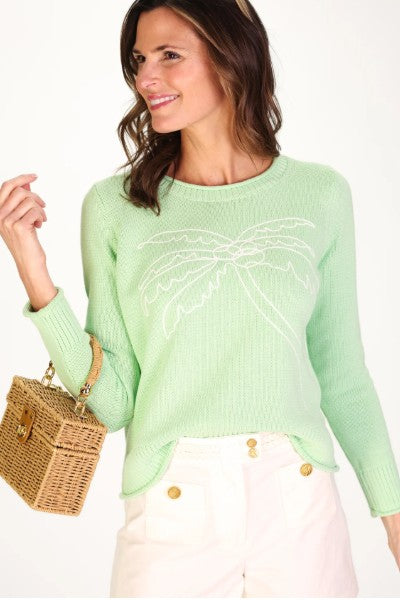 Duffield Lane Palm Tree Beach Sweater