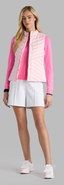 G/FORE APPAREL DOWN QUILTED TAFFETA TECH VEST (MULTIPLE COLORS)