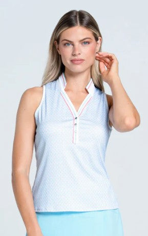 Lucky in Love Retro Revival Retro Mini Geo Tank