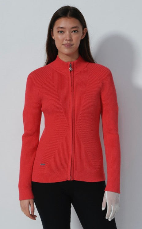 Daily Sports LEO CORAL Rib Cardigan