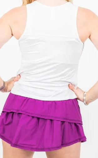 The Bubble Solid Ruffle Skirt 13.5" (Multiple Colors)