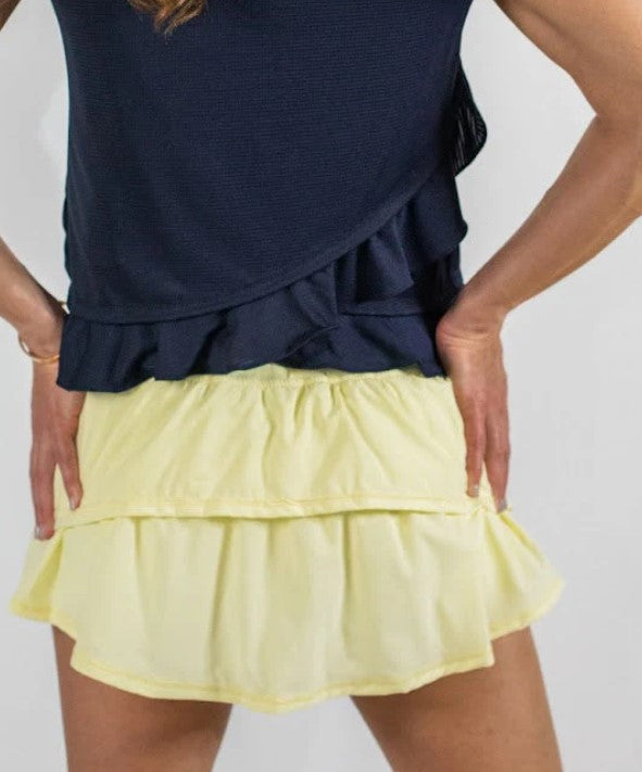 The Bubble Solid Ruffle Skirt 13.5" (Multiple Colors)