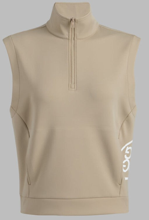 G/FORE APPAREL STRETCH SCUBA SLEEVELESS PULLOVER