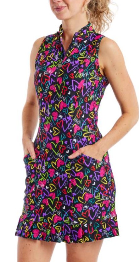 Tzu Tzu HEARTBREAKER SHILOH MODIFIED RACERBACK SLEEVELESS DRESS