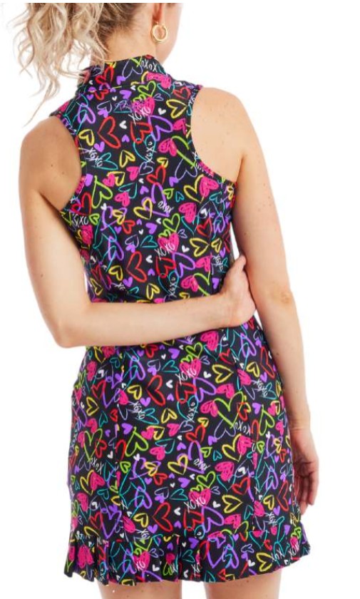 Tzu Tzu HEARTBREAKER SHILOH MODIFIED RACERBACK SLEEVELESS DRESS