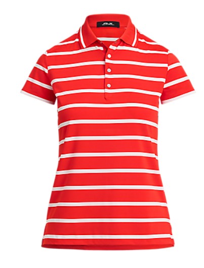 Ralph Lauren RLX SHORT-SLEEVE LIGHTWEIGHT AIRFLOW POLO STIRIPE (Multiple Colors)