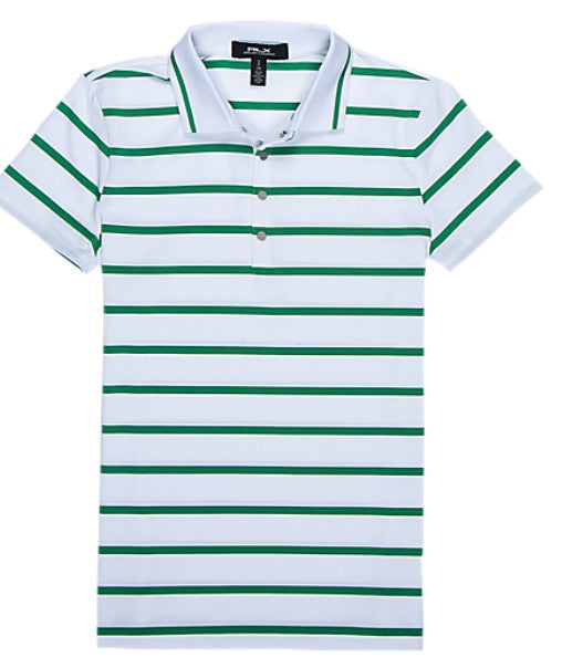 Ralph Lauren RLX SHORT-SLEEVE LIGHTWEIGHT AIRFLOW POLO STIRIPE (Multiple Colors)