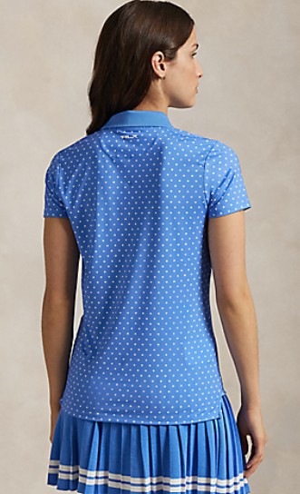 Ralph Lauren RLX SHORT-SLEEVE LIGHTWEIGHT AIRFLOW POLO POLKDA DOT (MULTIPLE COLORS)
