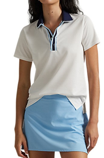 Ralph Lauren RLX Tour Pique Val Short Sleeve W/ 4 BUTTON PLACKET (Multiple Colors)