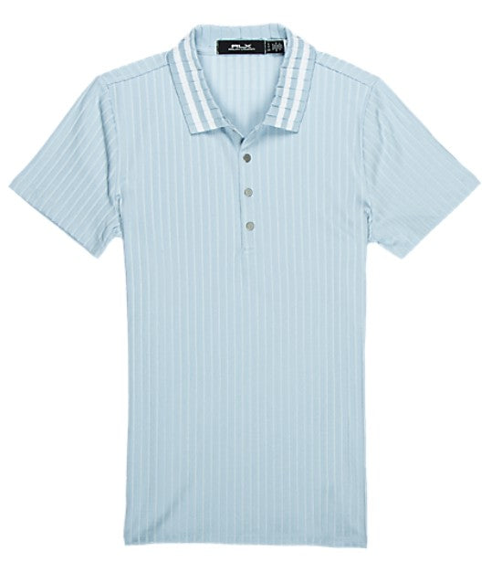 Ralph Lauren RLX Slim Fit Ribbed Short Sleeve Polo Shirt (Multiple Colors)