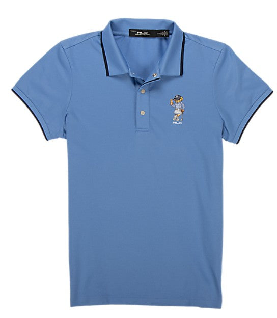 Ralph Lauren RLX Tailored Fit Polo Bear Short Sleeve Polo Shir