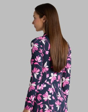 G/FORE APPAREL SILKY TECH NYLON LONG SLEEVE POLO