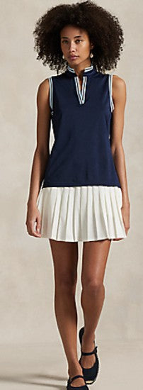 Ralph Lauren RLX SLEEVELESS AIR TECH PIQUE POPOVER
