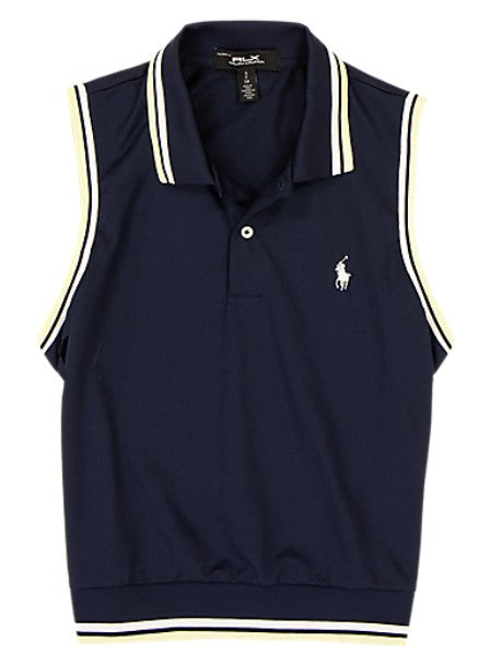 Ralph Lauren RLX SLEEVELESS TOUR PIQUE VAL POLO (Multiple Colors)