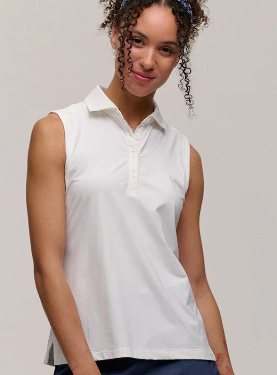 ZERO RESTRICTION SUMMER SLEEVELESS POLO (MULTIPLE COLORS)
