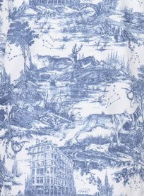 GREYSON Huntress Toile Sleeveless Scarlett Polo