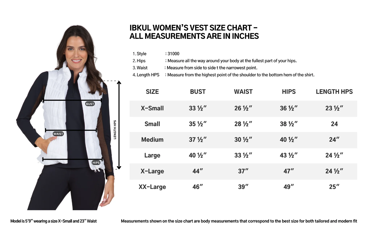 IBKUL Solid Vest (Multiple Colors)