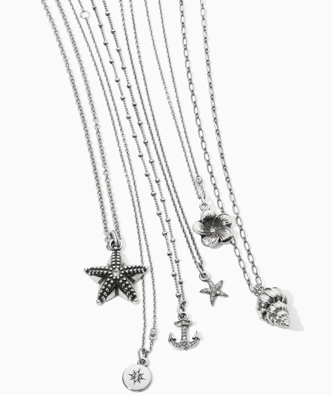 Brighton Voyage Mini Compass Necklace