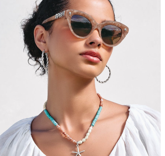 Brighton Pretty Tough Chain Sunglasses