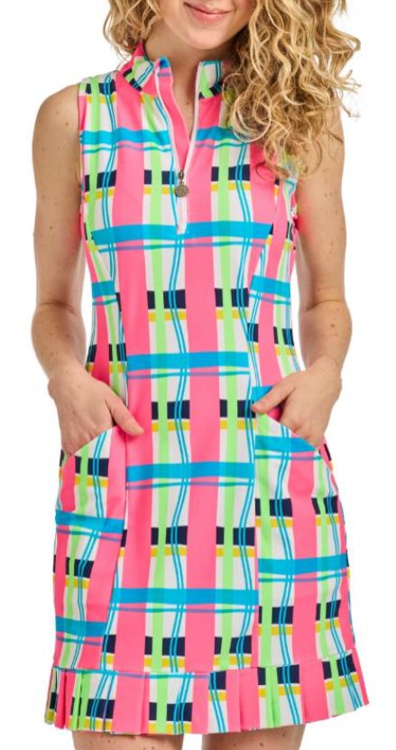 Tzu Tzu Shiloh Ribbons Sleeveless Dress