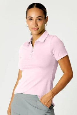 Sofibella Short Sleeve Polo Top (Multiple Colors)