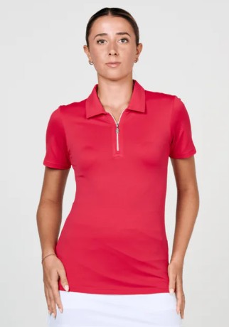 Sofibella Short Sleeve Polo Top (Multiple Colors)