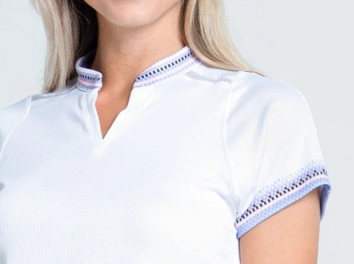 Lucky in Love Lavender Collection Short Sleeve Top