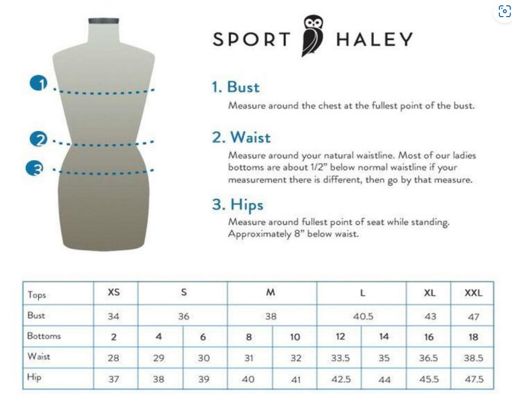 SPORT HALEY Slimsation Golf Skinny Crop 25" (Multiple Colors)