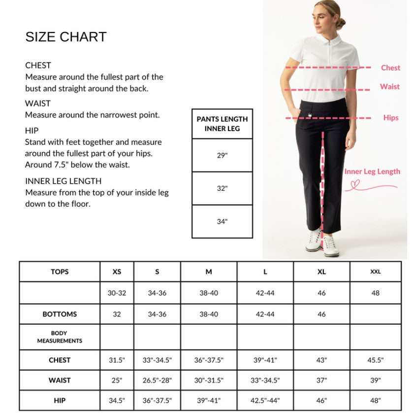 Daily Sports Lyric Pants 29" or 32" Lengths (Multiple Colors)