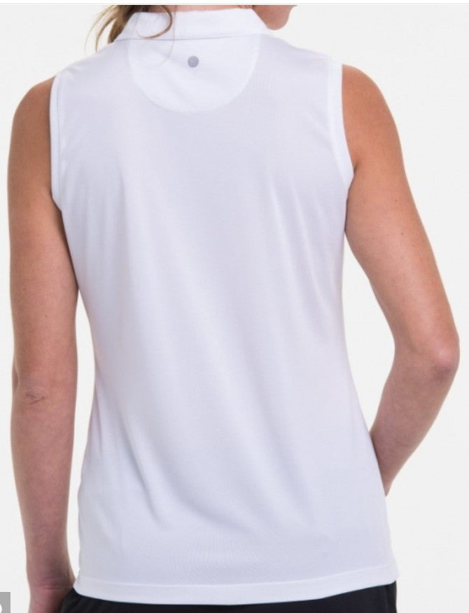 EPNY Convertible Sleeveless Zip Mock Polo (Multiple Colors)